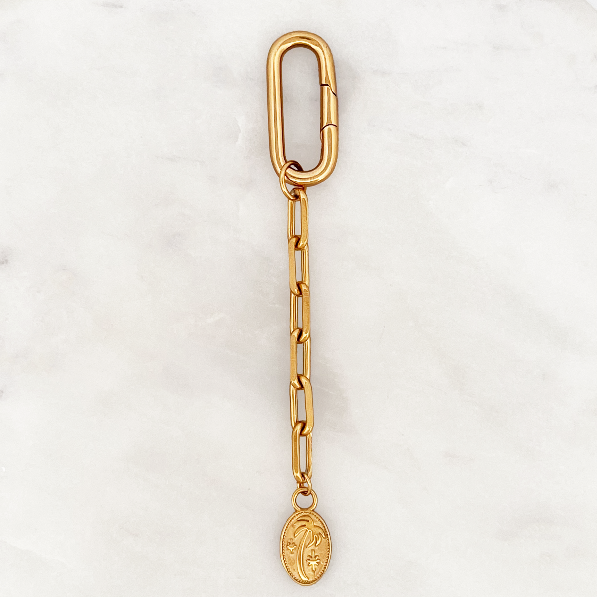 Bikini Charm Palm Amulet Classic Clasp Bikini Charm Palm Amulet Classic Clasp