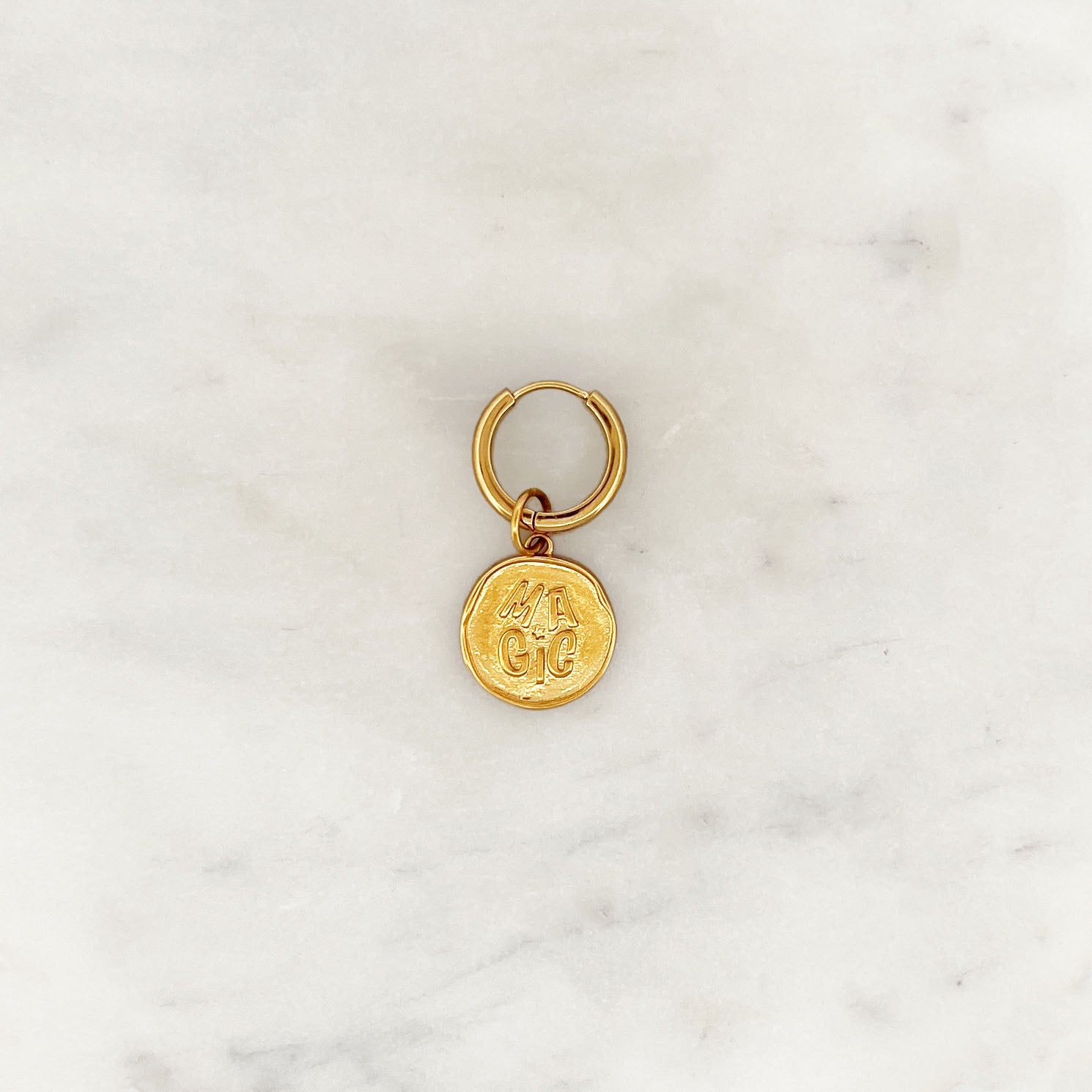 Earring Magic Coin Earring Magic Coin