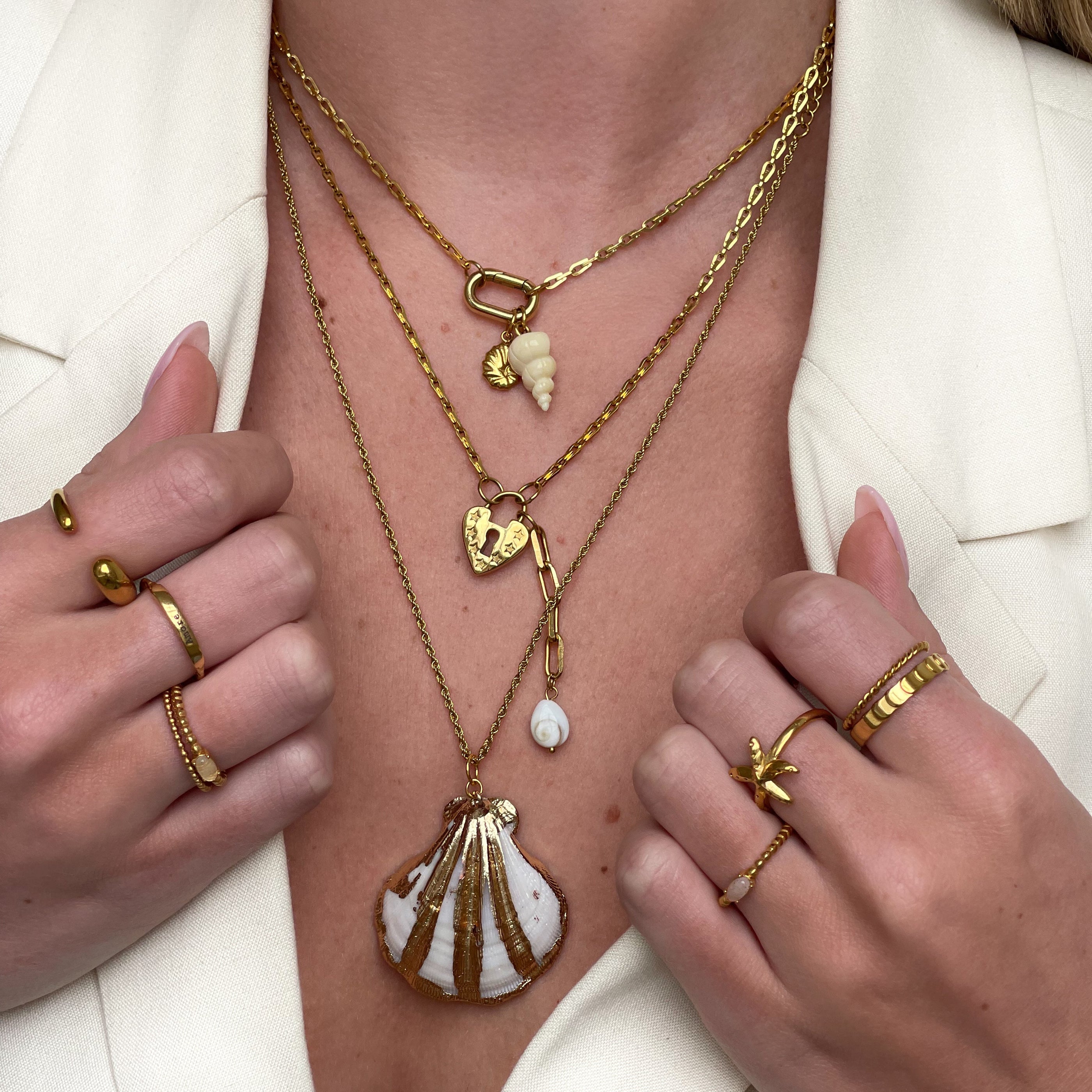 DYO Ivory Gold Shell DYO Ivory Gold Shell