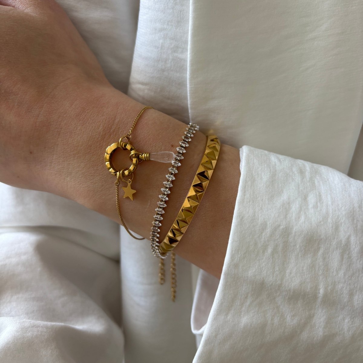 Base Thin Bracelet - ByNouck Jewelry Base Thin Bracelet - ByNouck Jewelry