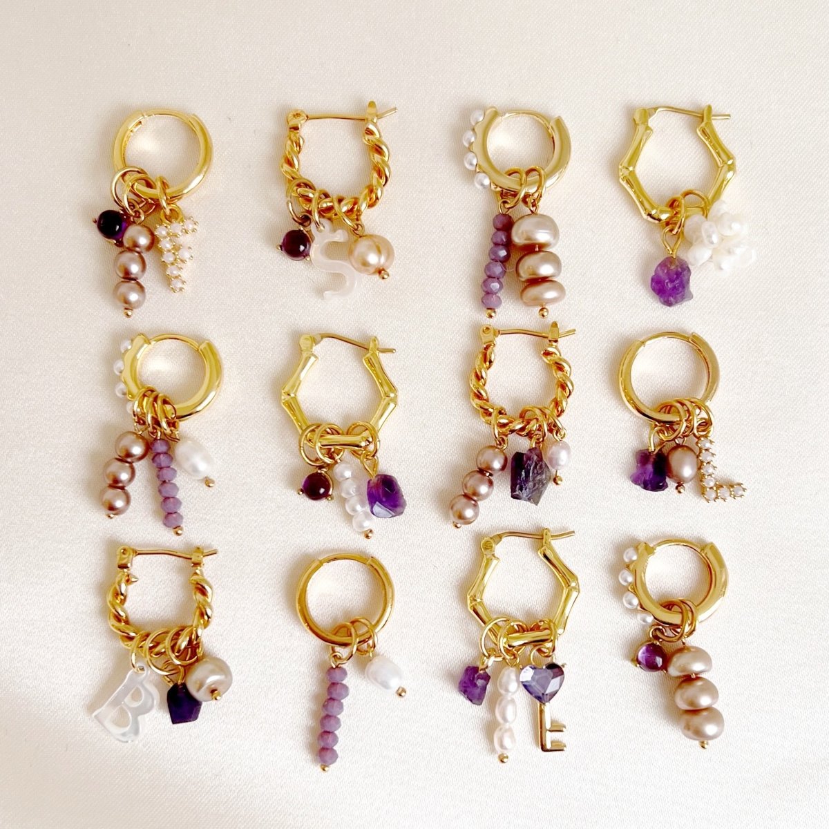DYO Amethyst Drop - ByNouck Jewelry DYO Amethyst Drop - ByNouck Jewelry