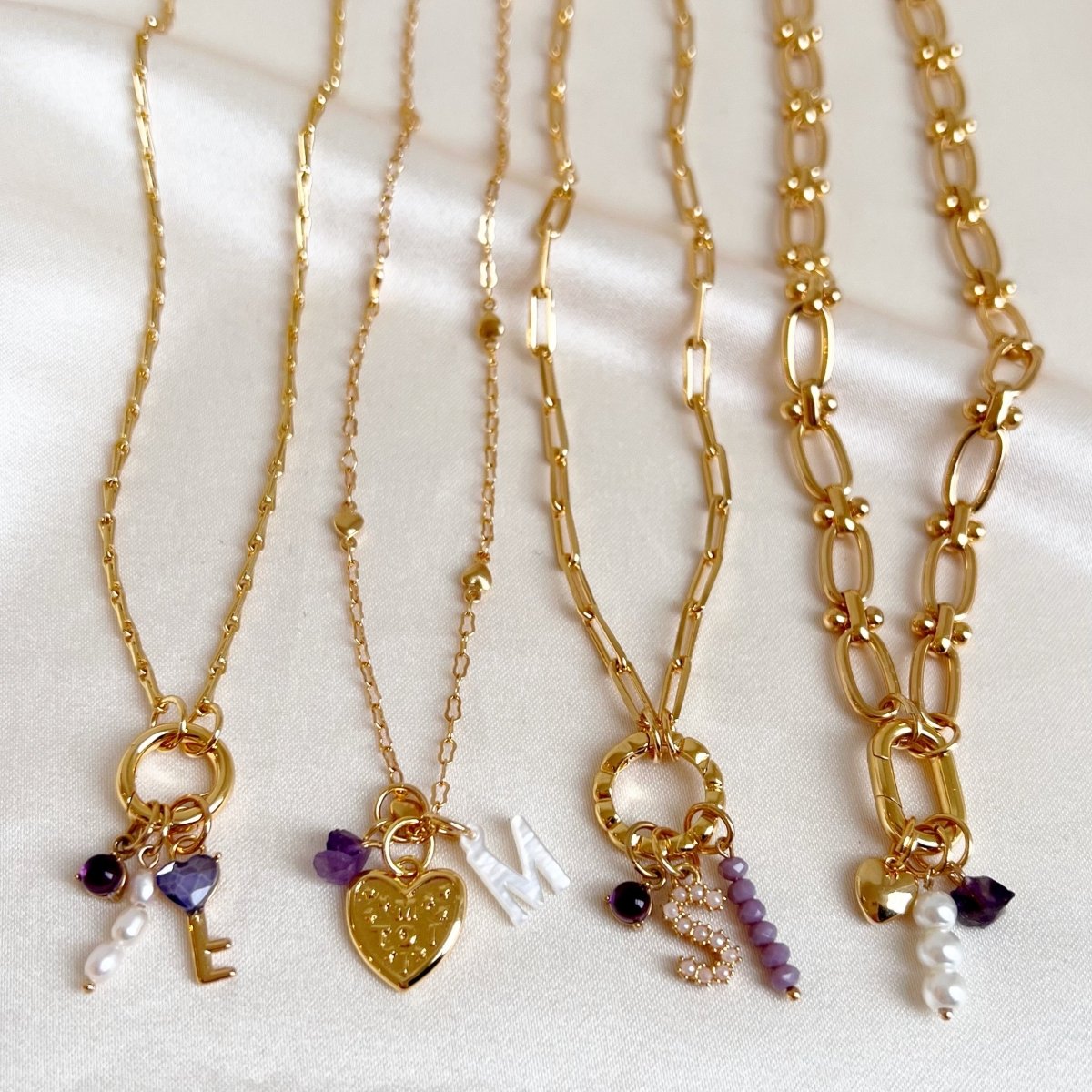 DYO Amethyst Drop - ByNouck Jewelry DYO Amethyst Drop - ByNouck Jewelry