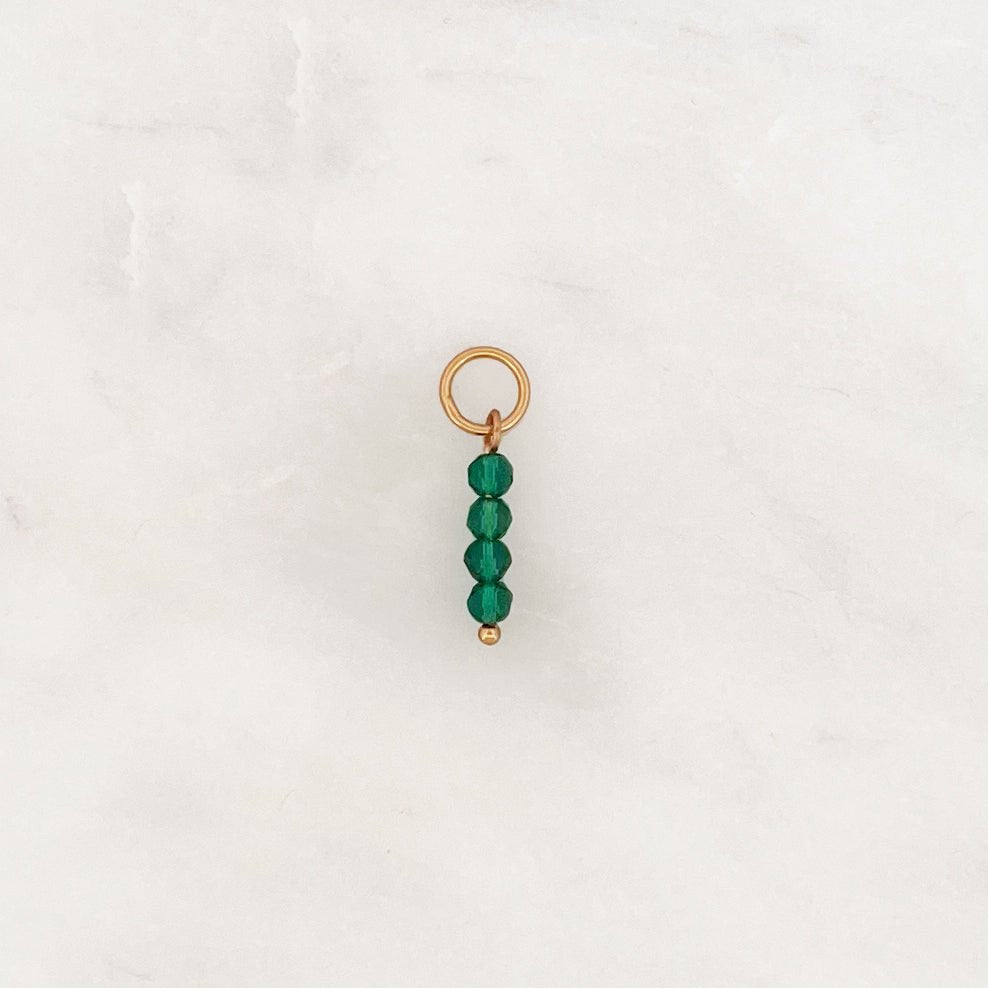 DYO Green Facet Beads - ByNouck Jewelry DYO Green Facet Beads - ByNouck Jewelry