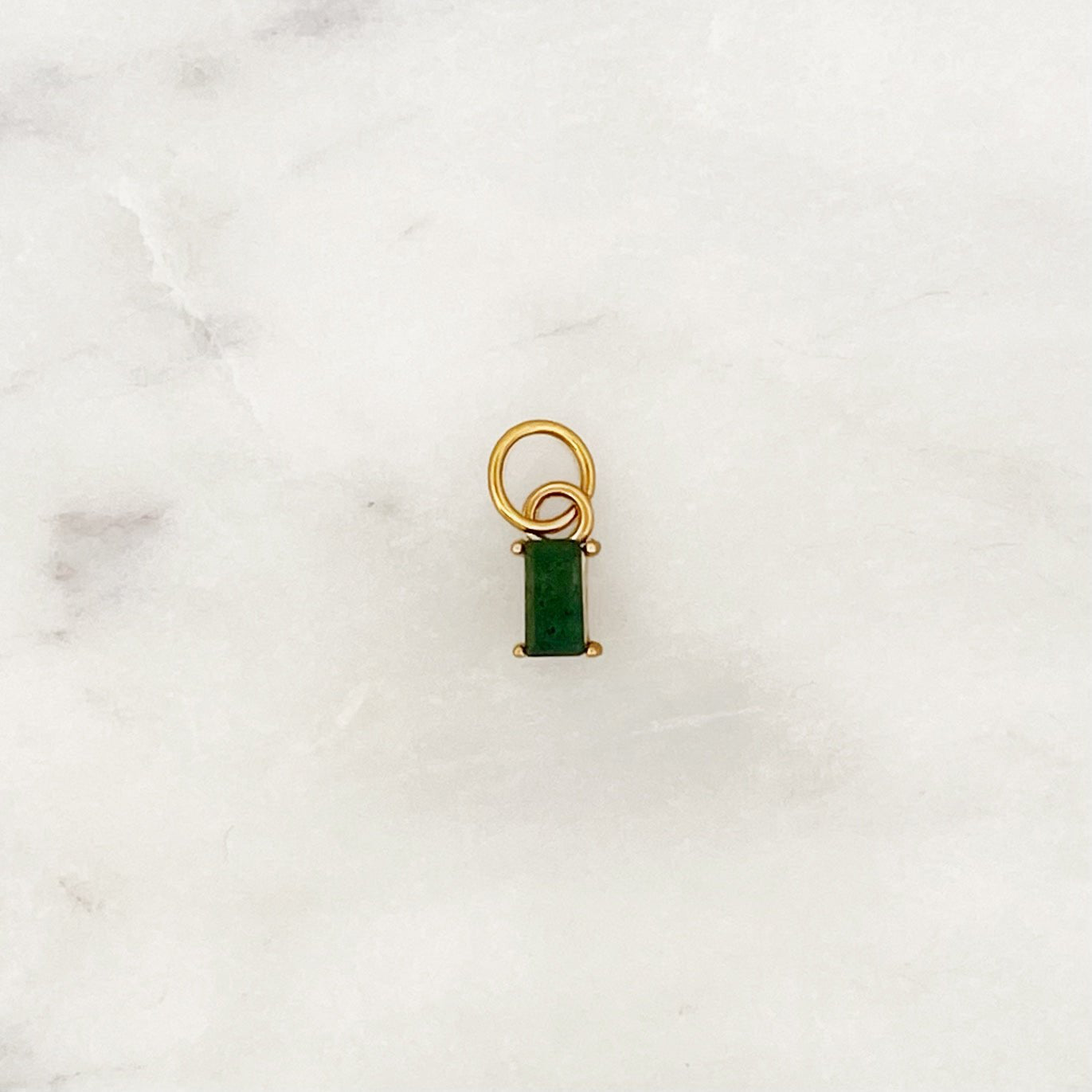 DYO Green Quartz Baguette - ByNouck Jewelry DYO Green Quartz Baguette - ByNouck Jewelry