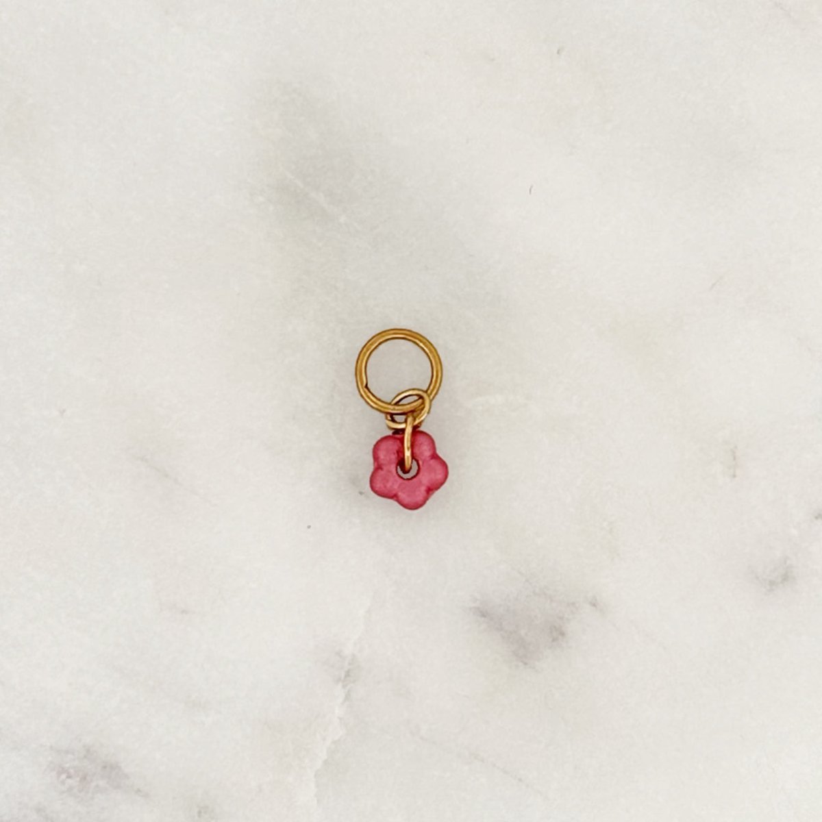 DYO Little Coral Pink Flower - ByNouck Jewelry DYO Little Coral Pink Flower - ByNouck Jewelry