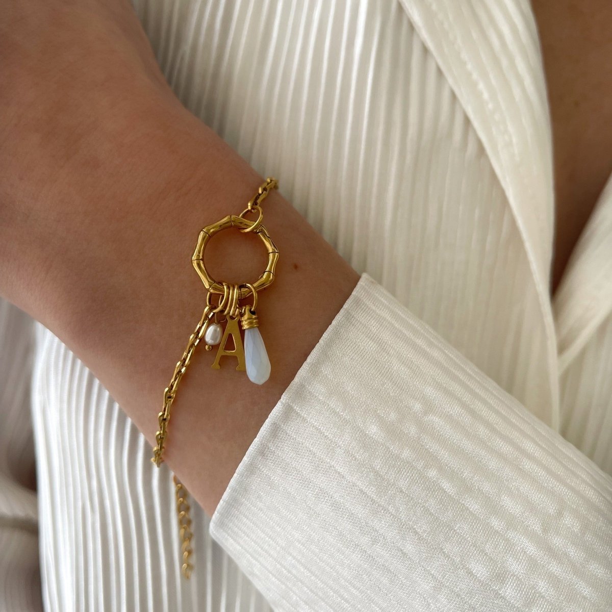 DYO Medium Initial - ByNouck Jewelry DYO Medium Initial - ByNouck Jewelry