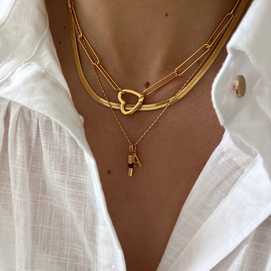 DYO Medium Initial - ByNouck Jewelry DYO Medium Initial - ByNouck Jewelry