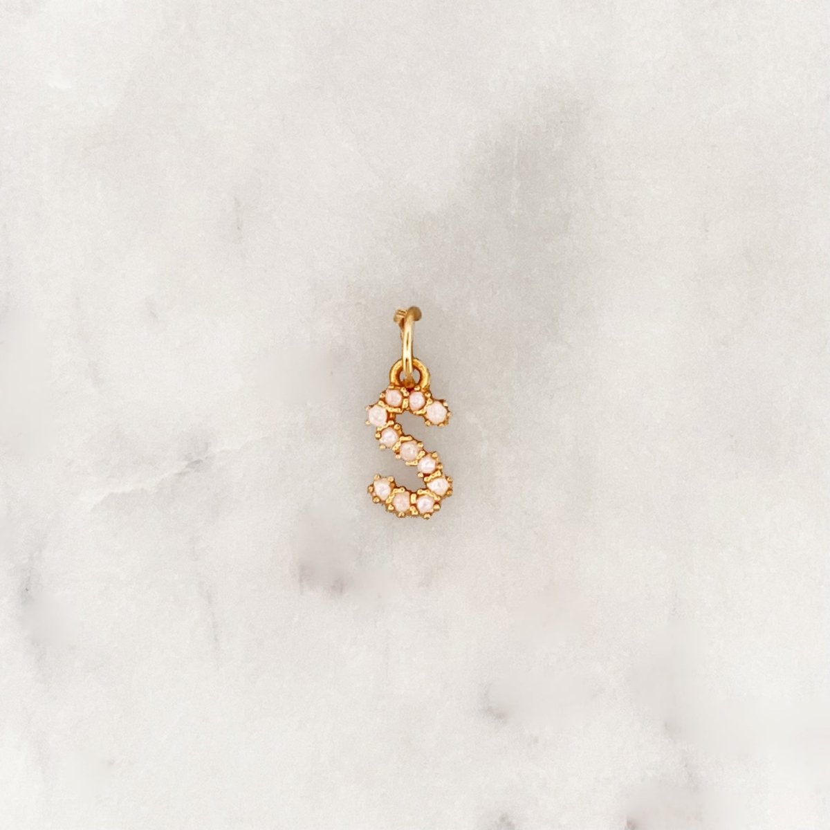 DYO Pearl Initial - ByNouck Jewelry DYO Pearl Initial - ByNouck Jewelry