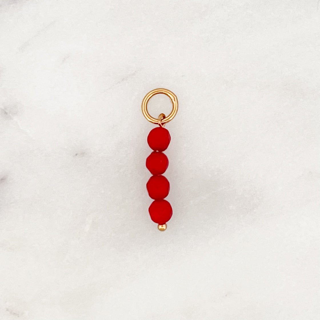 DYO Red Velvet Beads - ByNouck Jewelry DYO Red Velvet Beads - ByNouck Jewelry