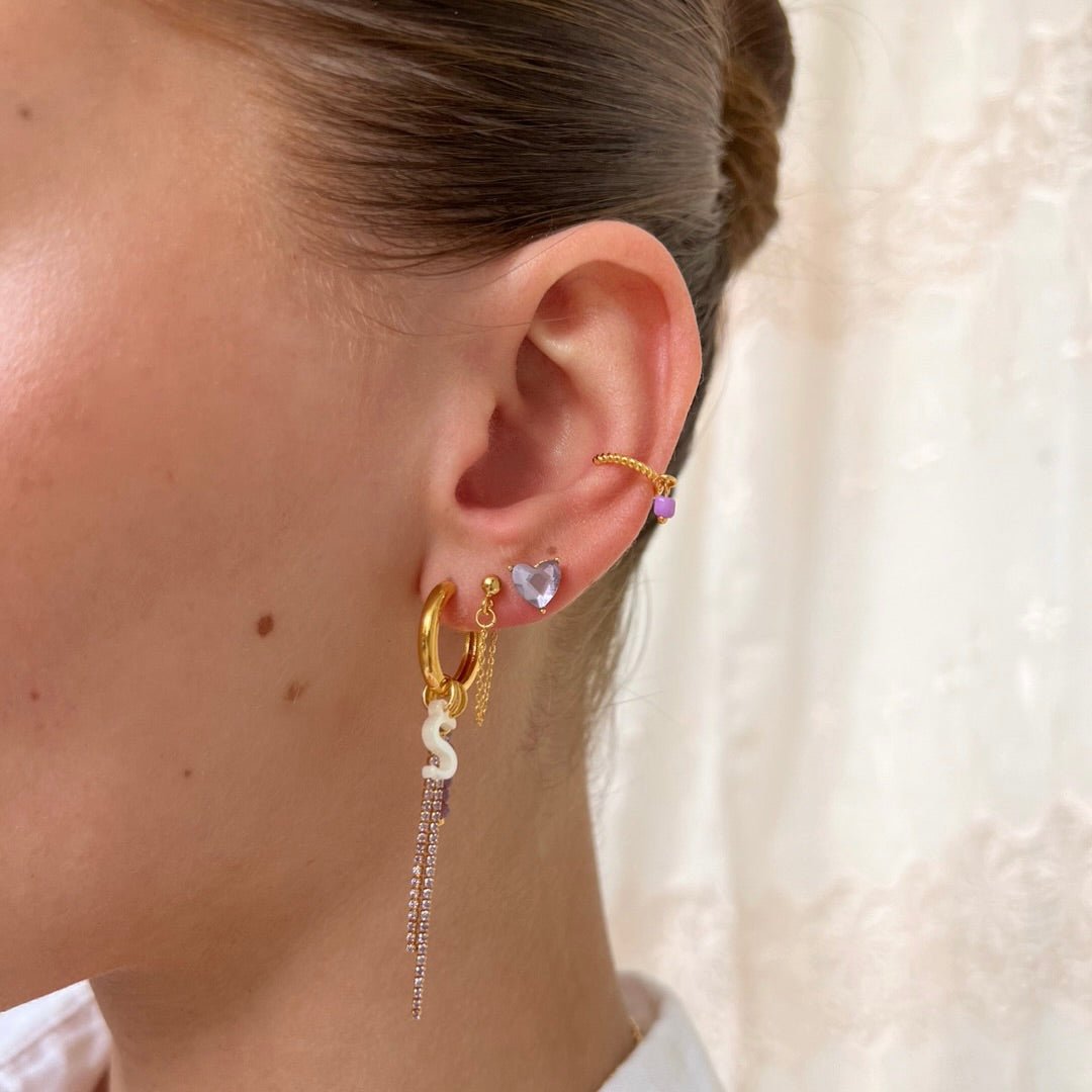 DYO White Initial - ByNouck Jewelry DYO White Initial - ByNouck Jewelry