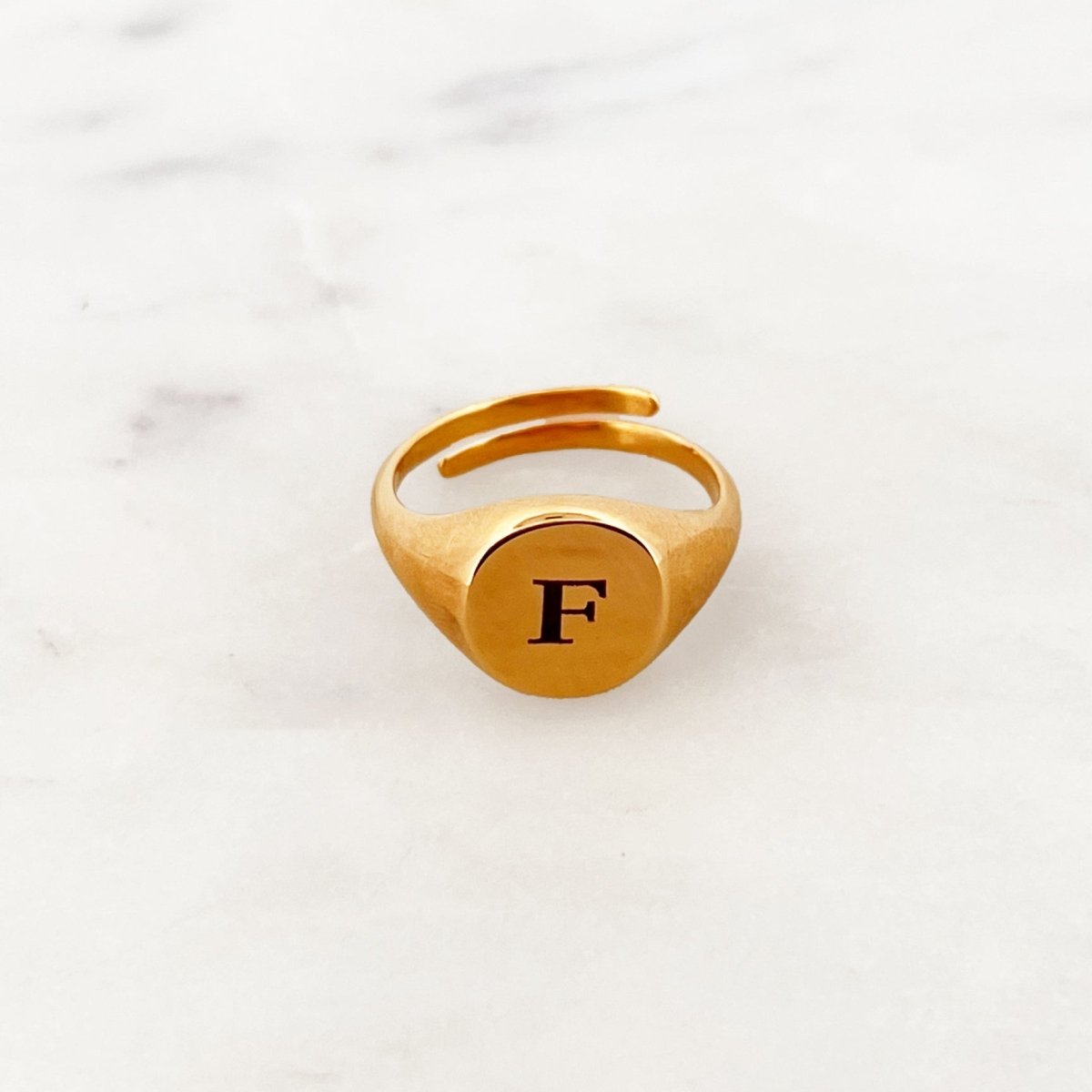 Engrave Ring Big - ByNouck Jewelry Engrave Ring Big - ByNouck Jewelry