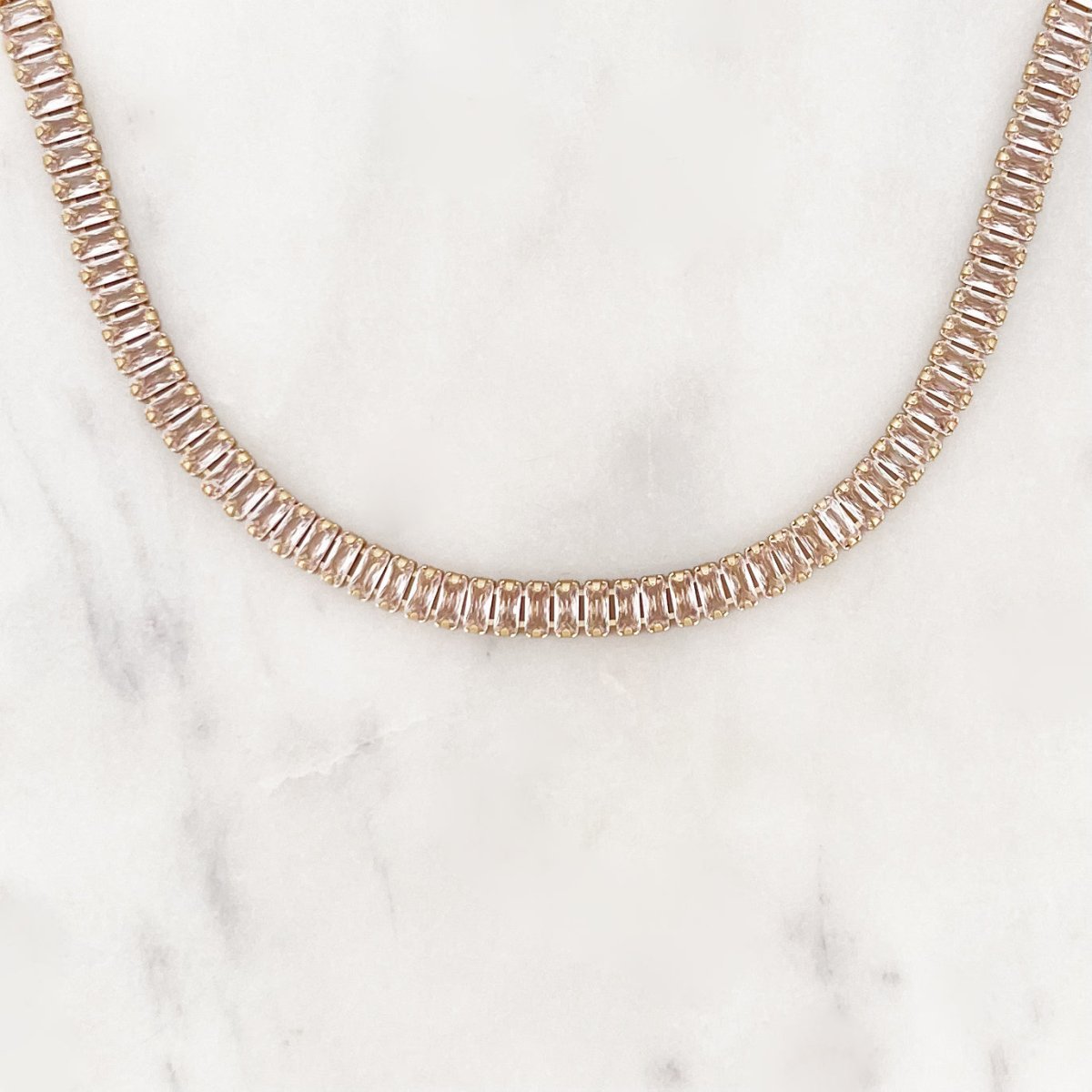 Glamorous Rhinestone Choker - ByNouck Jewelry Glamorous Rhinestone Choker - ByNouck Jewelry