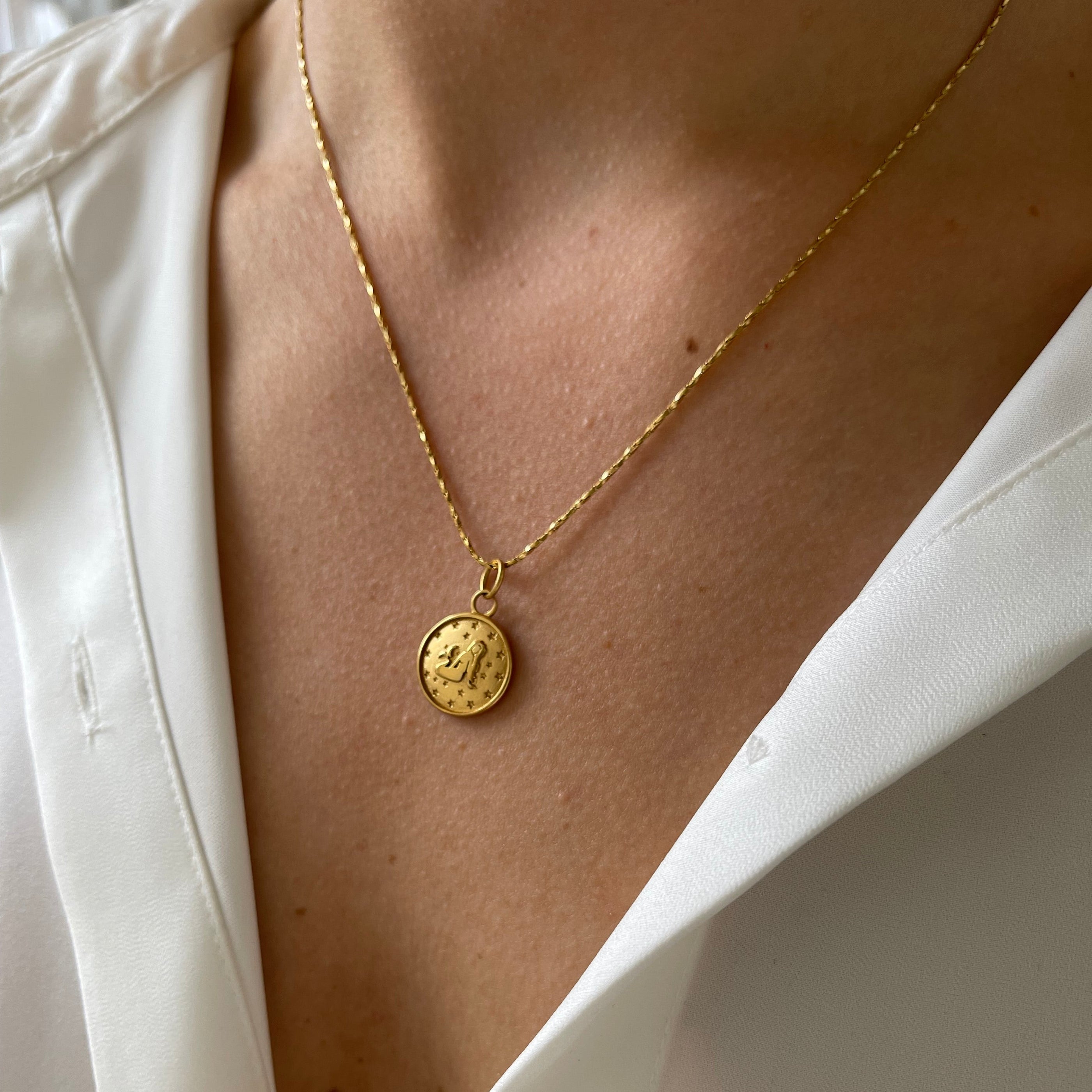 Rope Necklace Aquarius Rope Necklace Aquarius