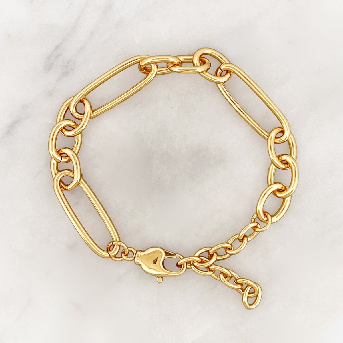 Oval Link Bracelet - ByNouck Jewelry Oval Link Bracelet - ByNouck Jewelry