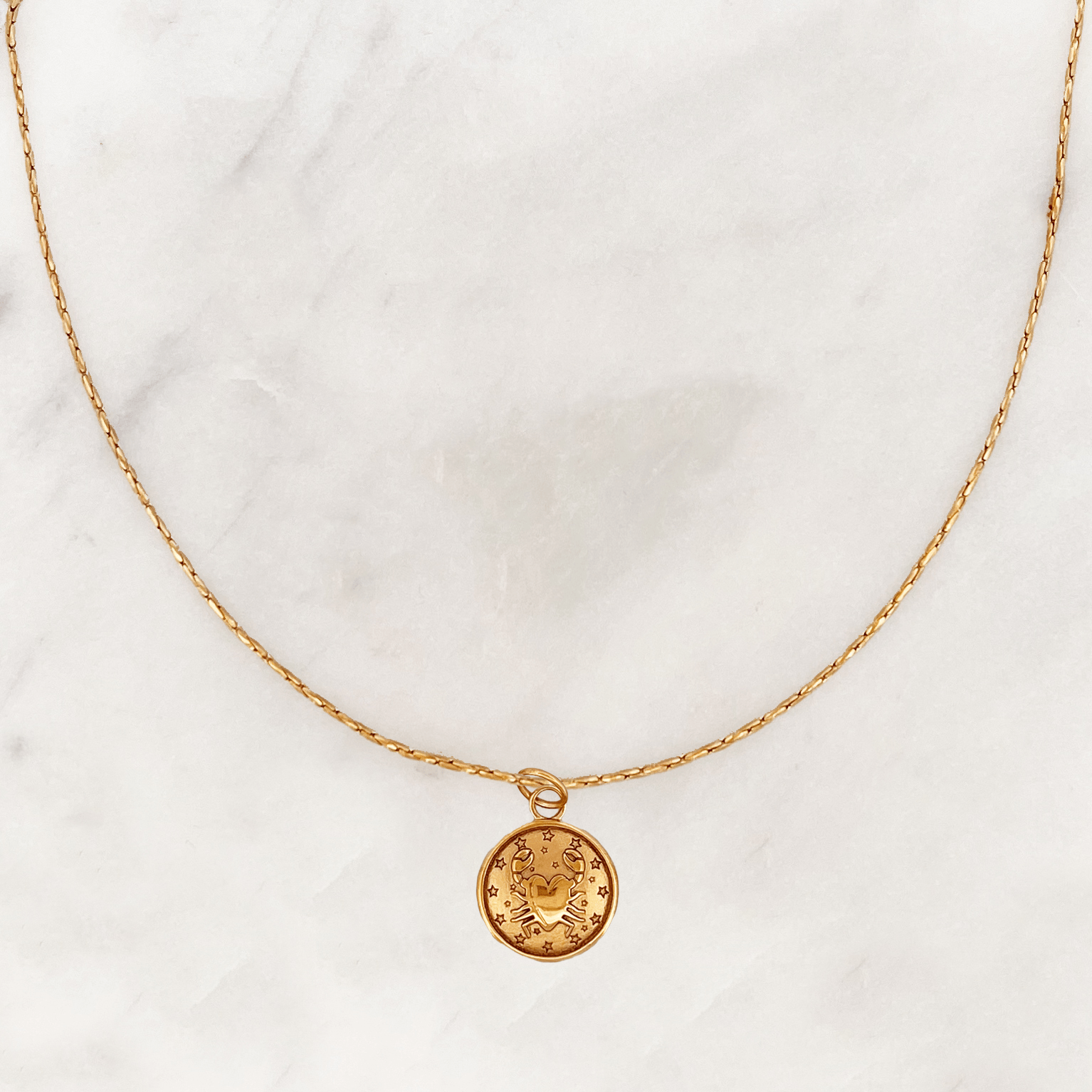 Rope Necklace Cancer - ByNouck Jewelry Rope Necklace Cancer - ByNouck Jewelry