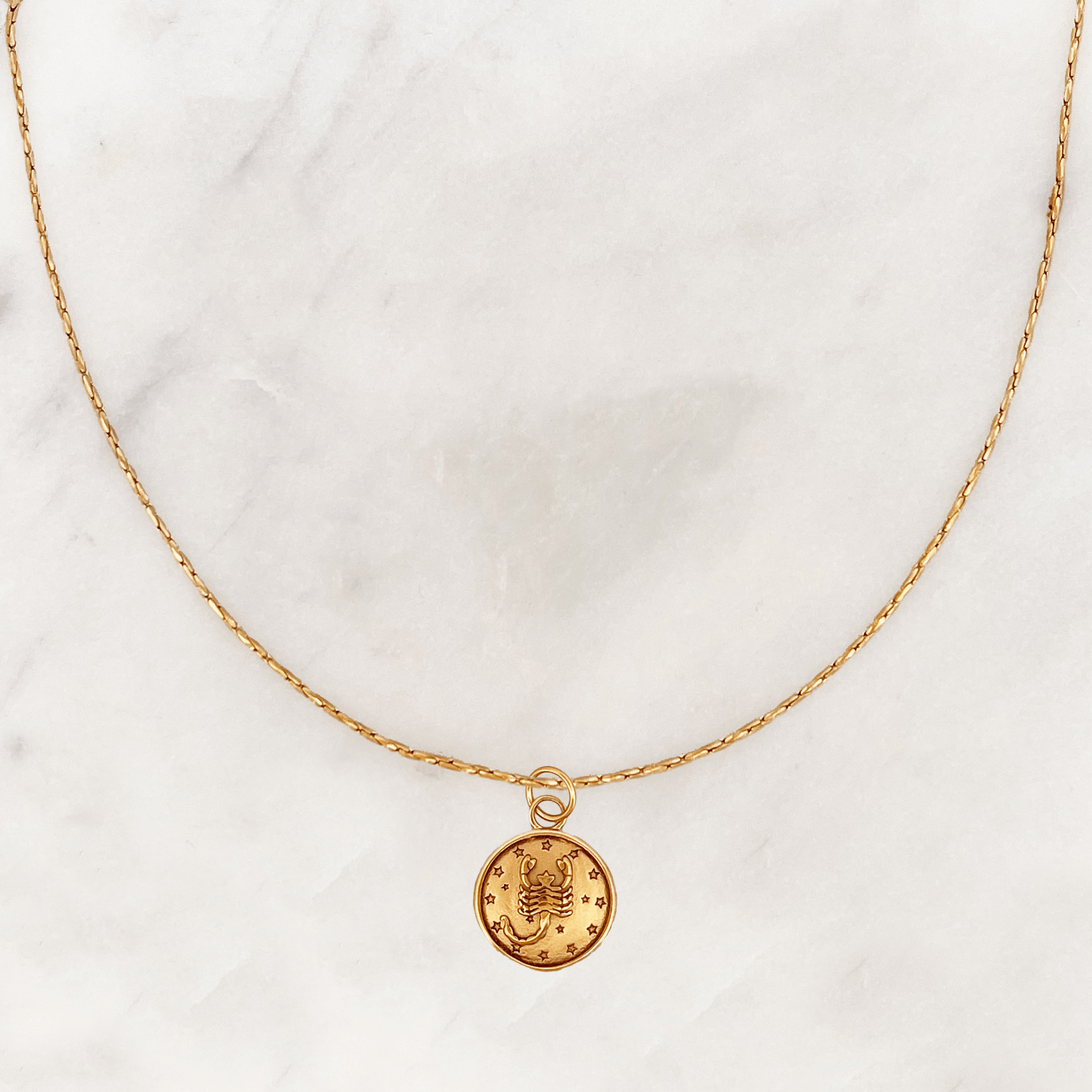 Rope Necklace Scorpio - ByNouck Jewelry Rope Necklace Scorpio - ByNouck Jewelry