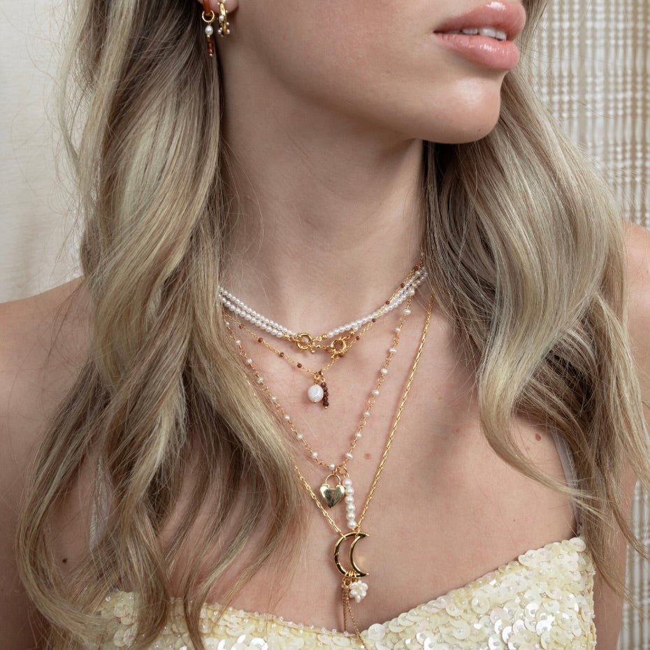 Small Shell Pearls Choker - ByNouck Jewelry Small Shell Pearls Choker - ByNouck Jewelry