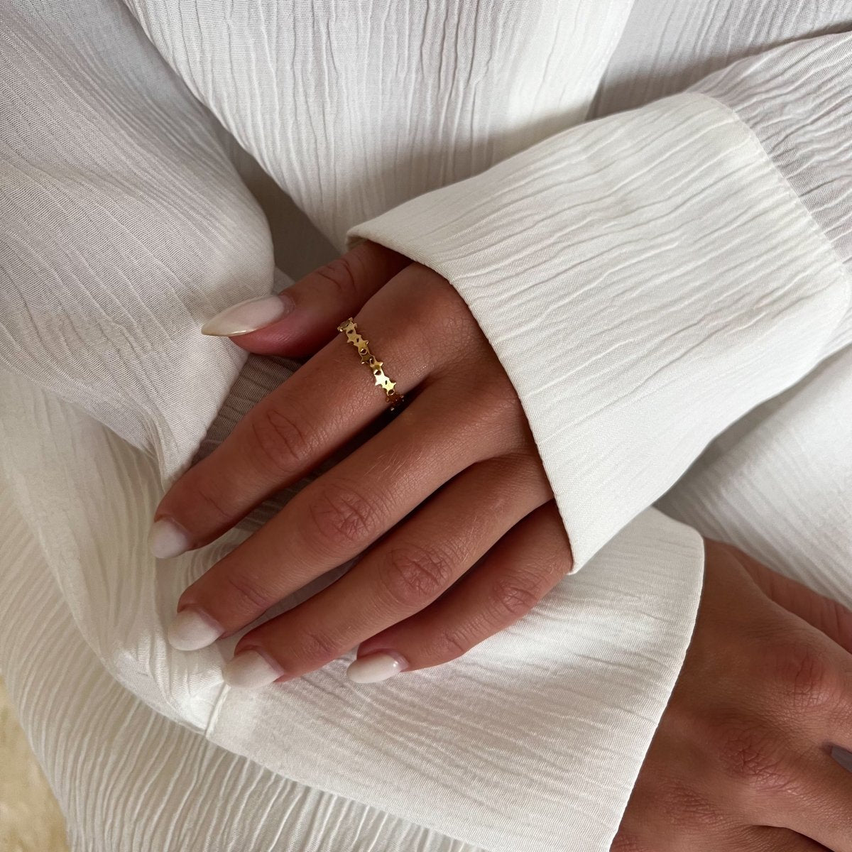 Stars Stack Ring - ByNouck Jewelry Stars Stack Ring - ByNouck Jewelry