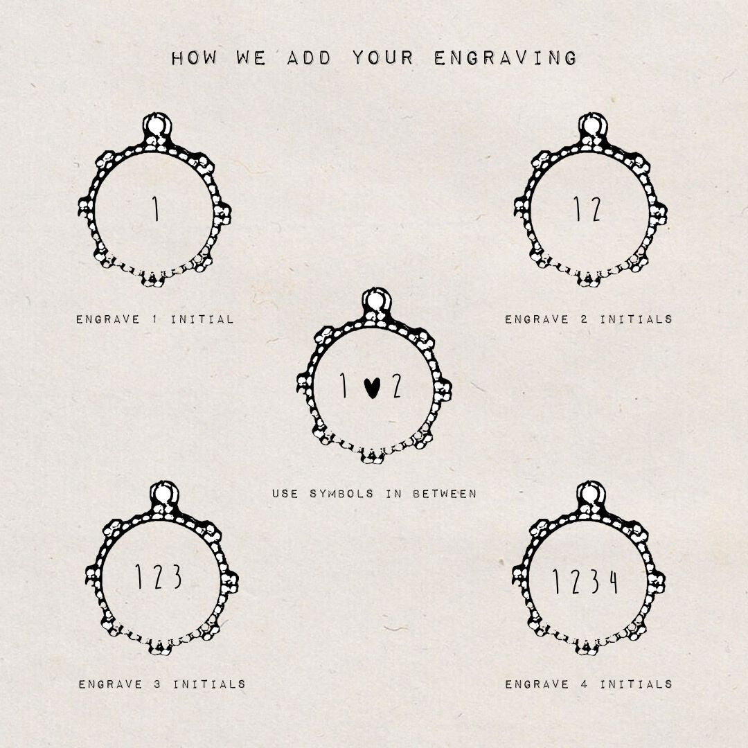 DYO Engrave Boho Coin DYO Engrave Boho Coin