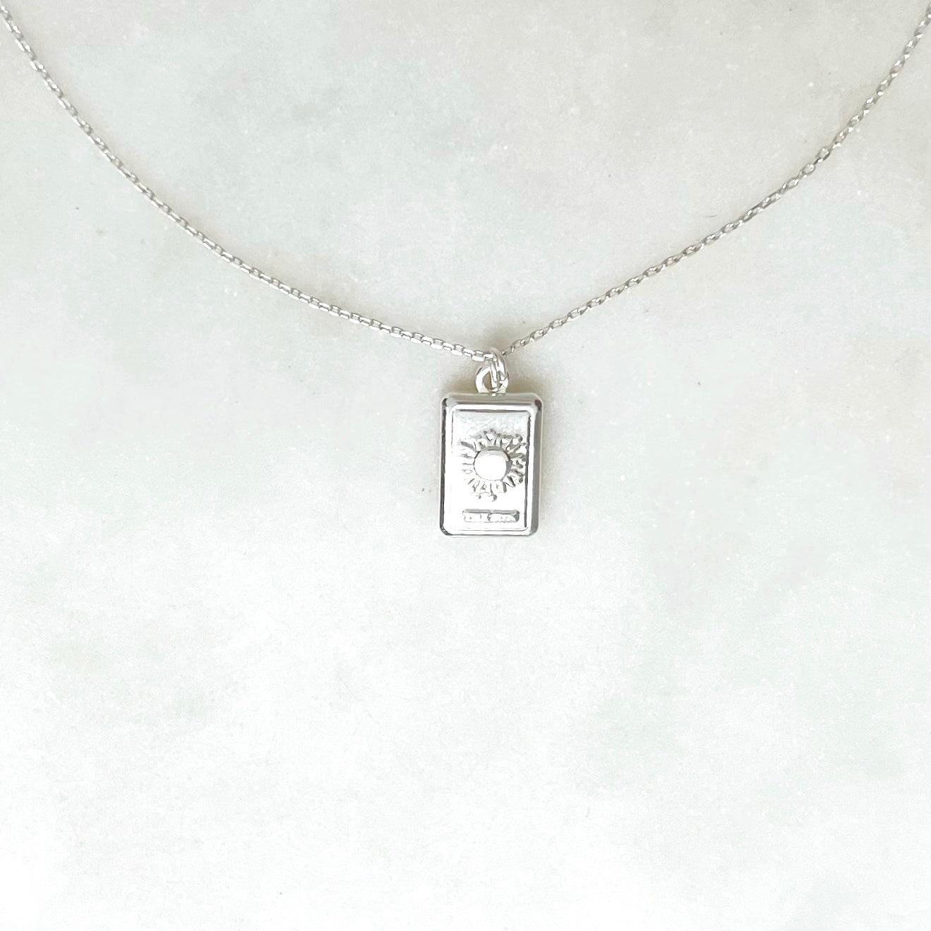 Sample Choker Sun Tarot Silverplated - ByNouck Jewelry Sample Choker Sun Tarot Silverplated - ByNouck Jewelry