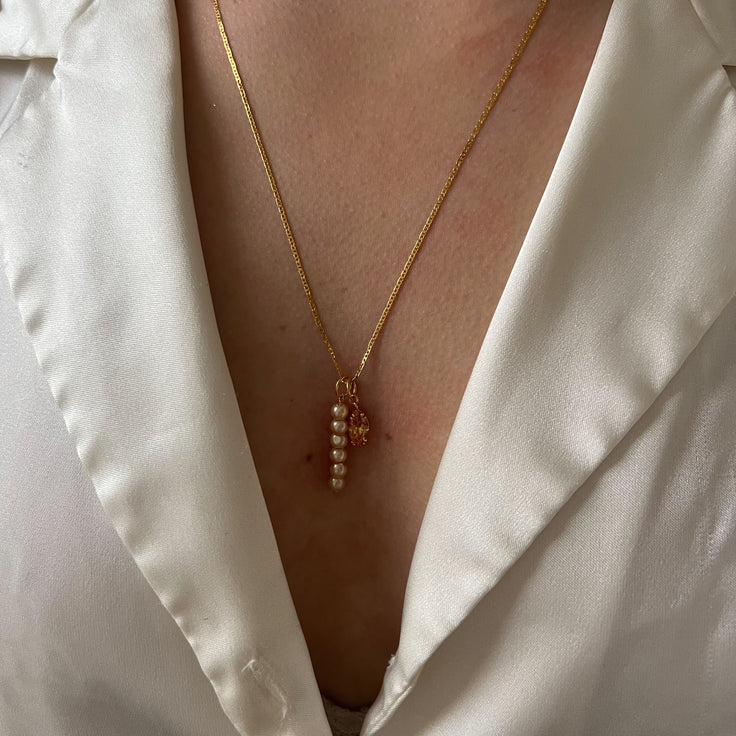 Collier Long Peach Perfect