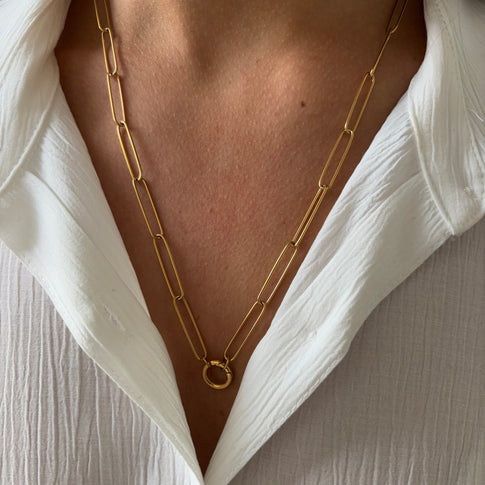 Base Collier Grand Ovale