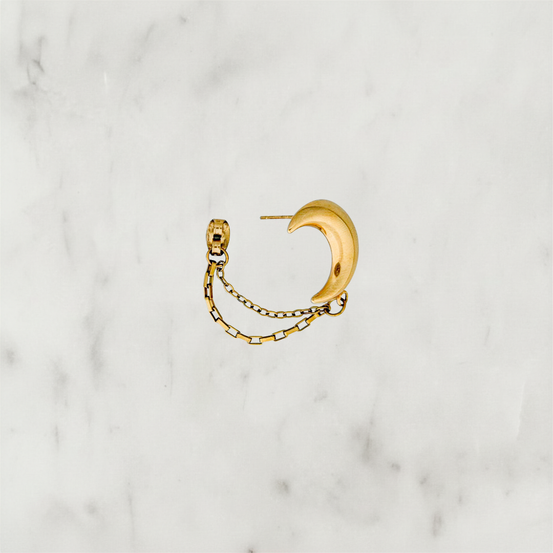 Big Moon Earstud