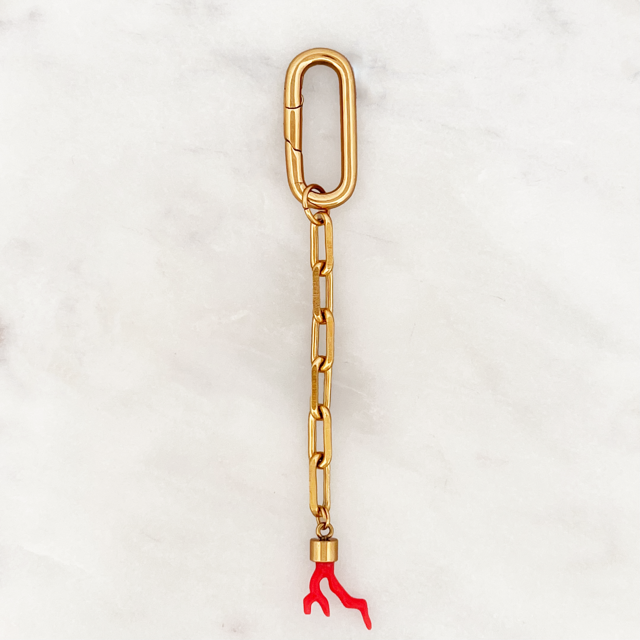 Bikini Charm Sunset Coral Classic Clasp