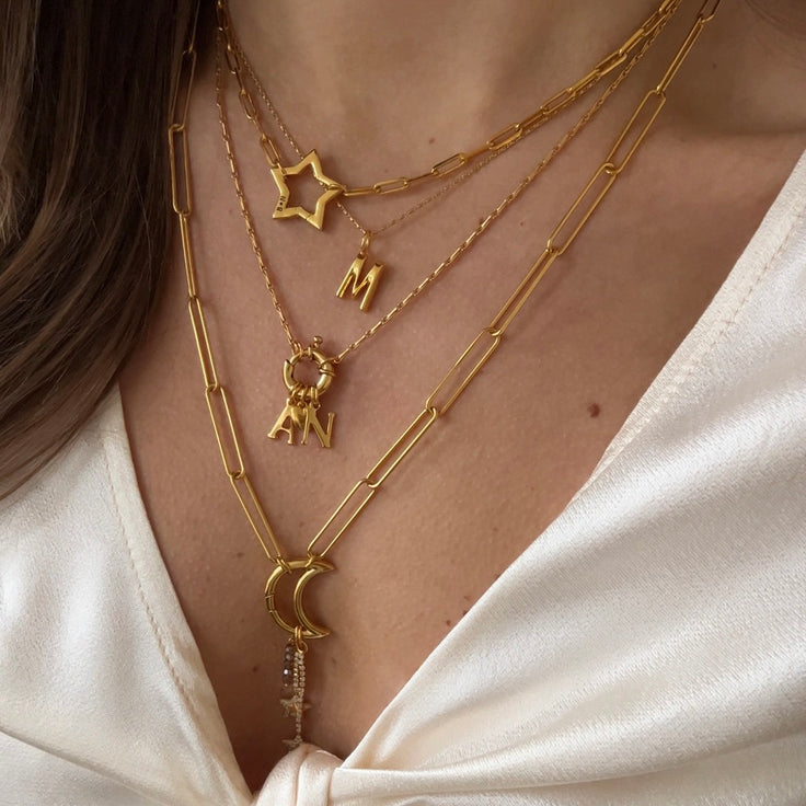 Collier Bambou Initial