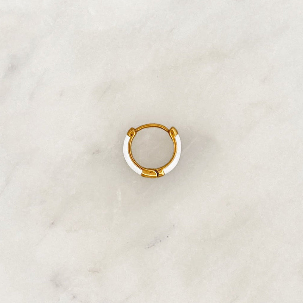 Base Ivory Hoop