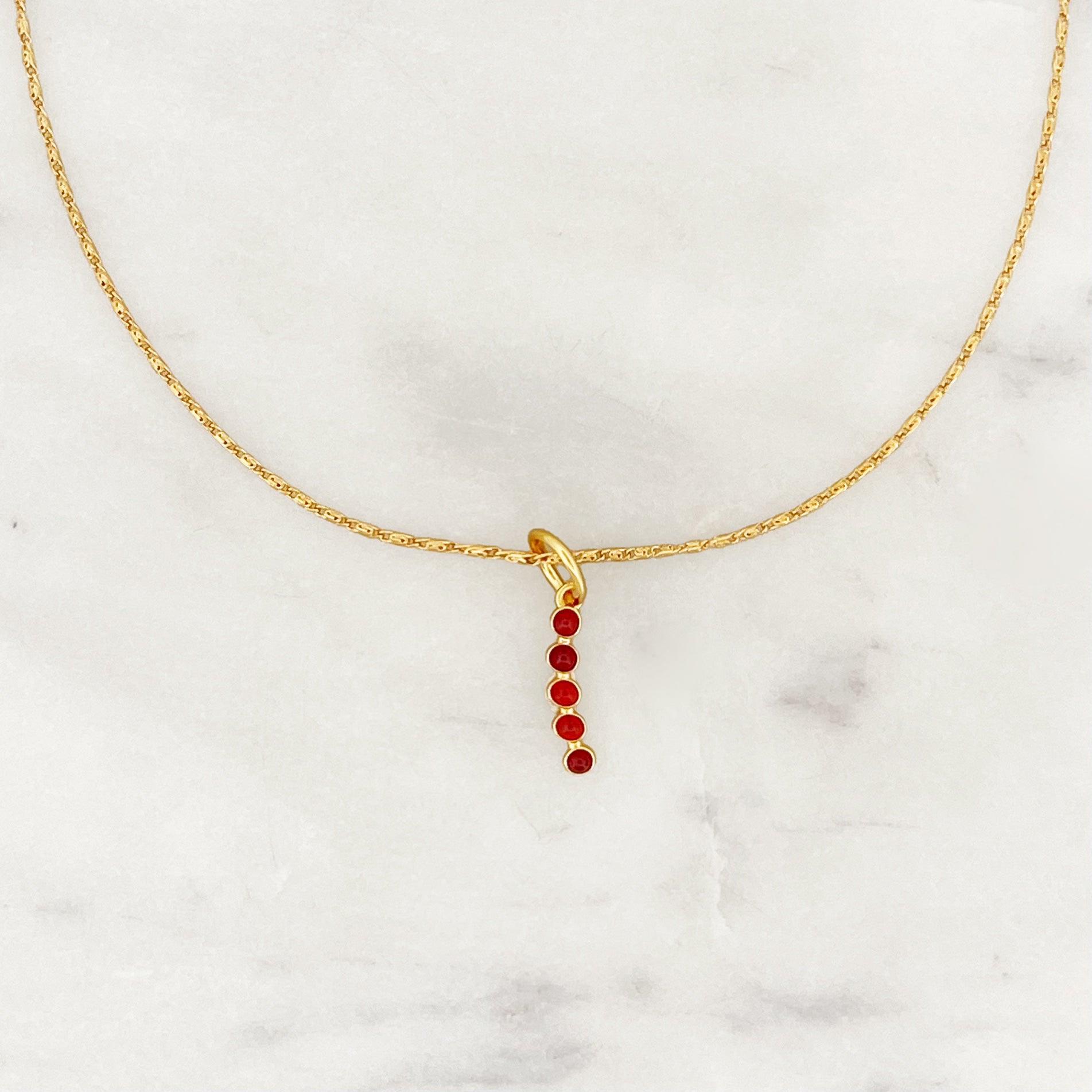 Sample Choker Red Dots