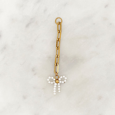 DYO Chain Pearl Bow