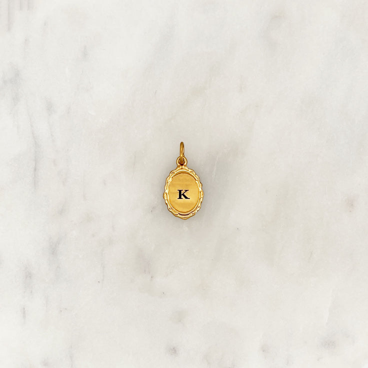 DYO Engrave Vintage Oval Coin