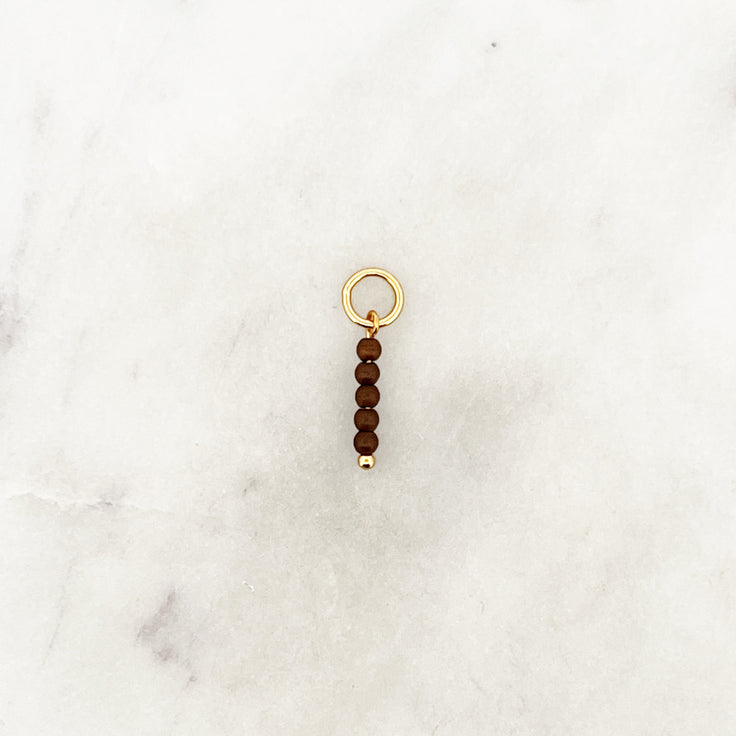 DYO Tiny Brown Beads