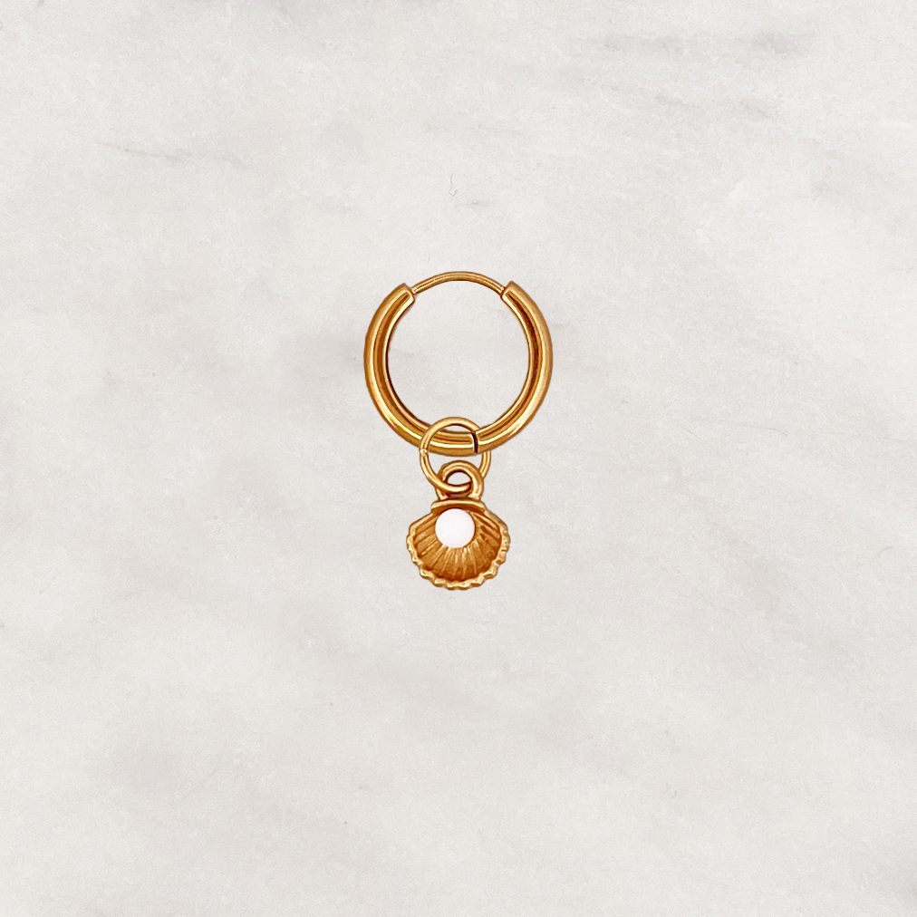 Earring Opal Shell