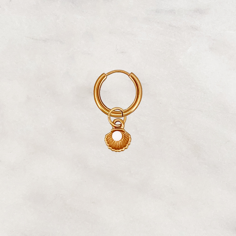 Earring Opal Shell
