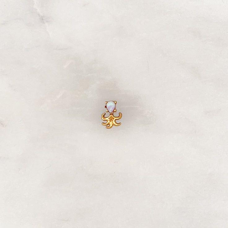 Earstud Opal Octopus