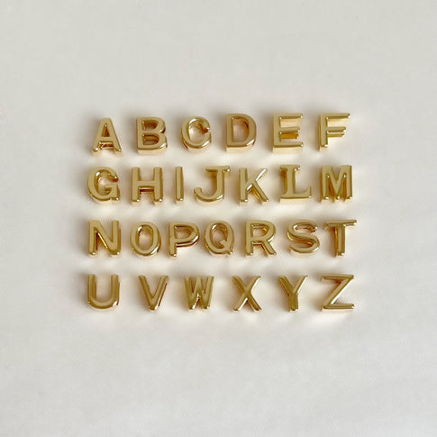 Collier Plat à Initiales Amour