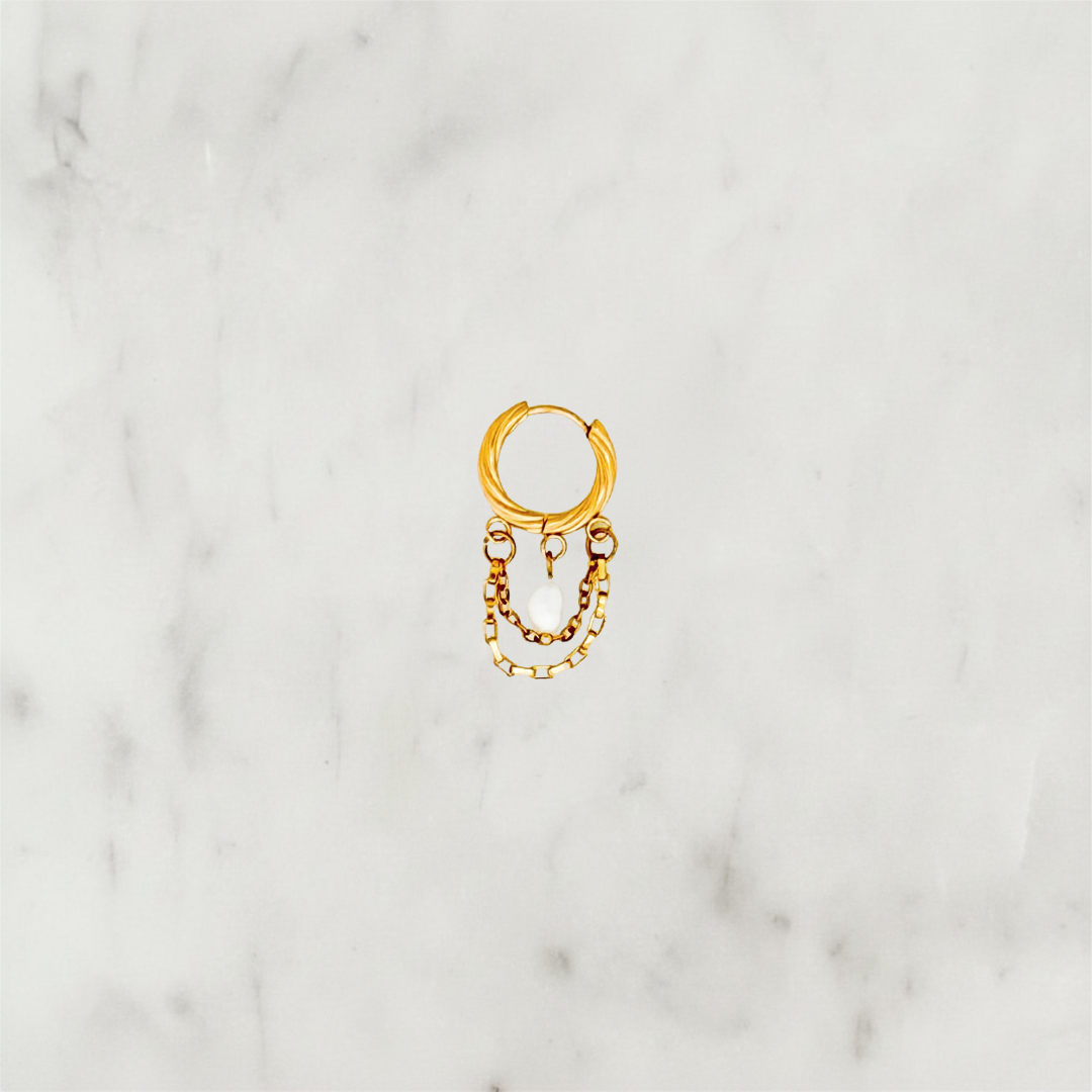 Basic hoop pearl