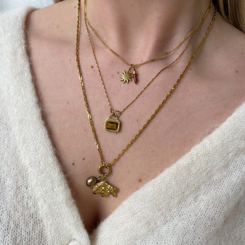 DYO Lock Tiger's eye