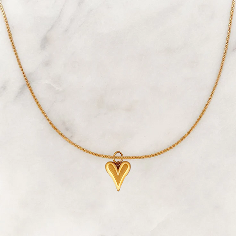 Necklace Lovely Heart