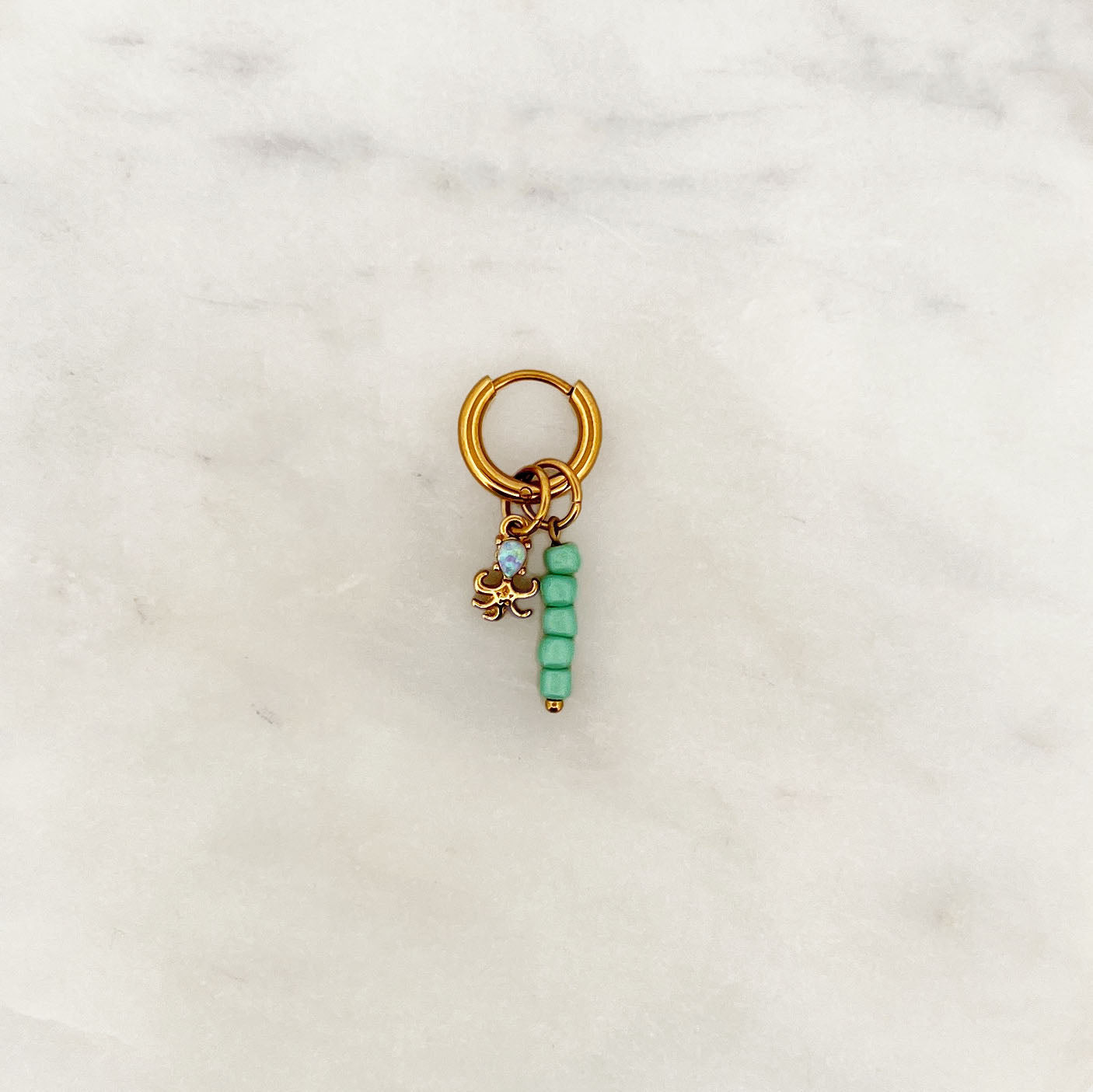 Octopus Beads Earring