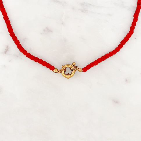 Red Cube Choker