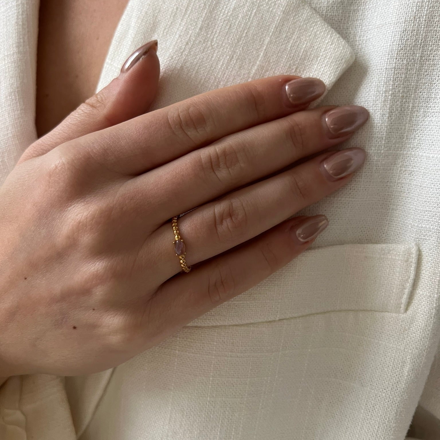 Amethyst Ring - ByNouck Jewelry