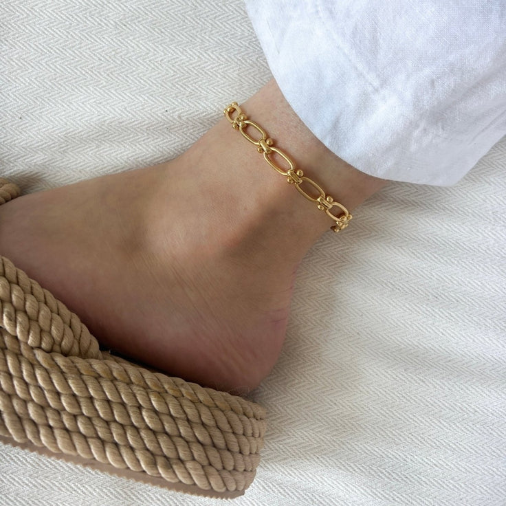 Anklet Big Link - ByNouck Jewelry