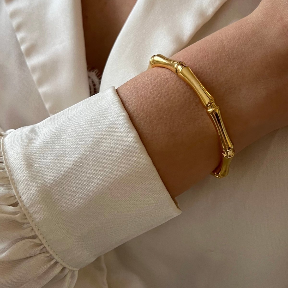 Bamboo Bangle - ByNouck Jewelry