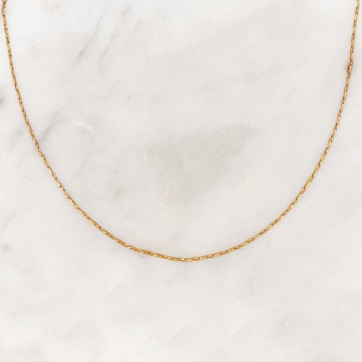 Base Fine Rope Necklace - ByNouck Jewelry