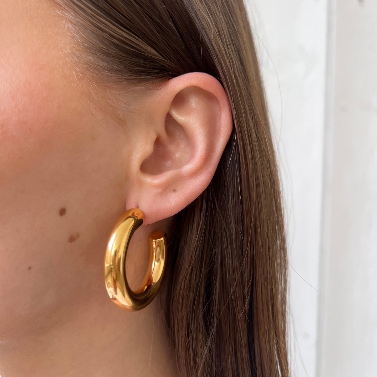 Big Tube Hoop Set - ByNouck Jewelry