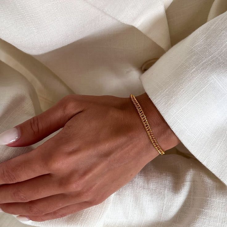 Bracelet Small Curb - ByNouck Jewelry
