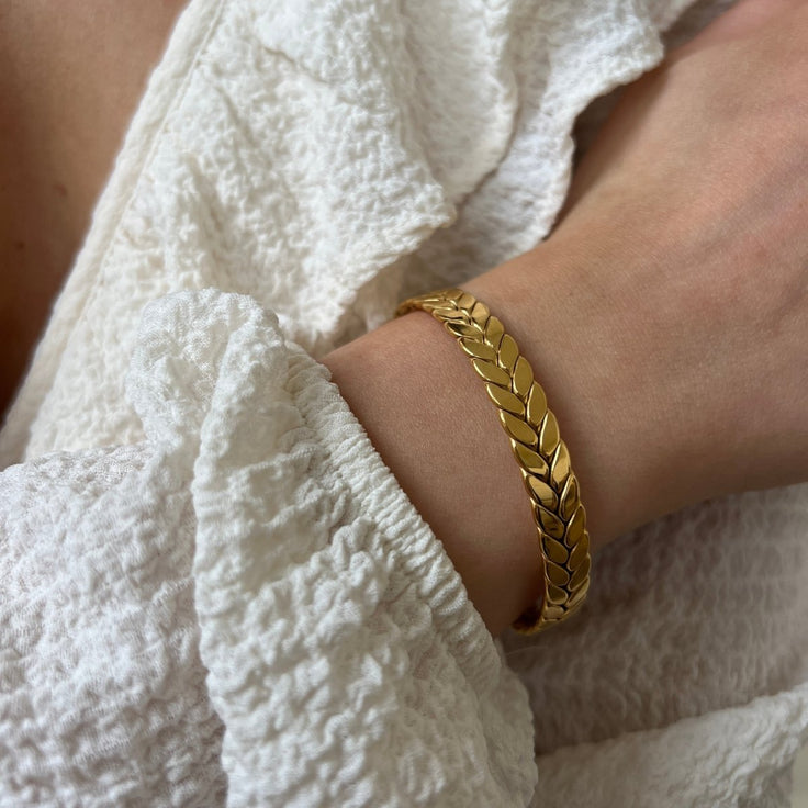 Braided Bangle - ByNouck Jewelry